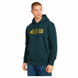 G-Star Herren Old Skool Logo Hooded Sweat Hooded Sweatshirt (1er Pack) S Blau (Legion Blue D26347-d733-862) Angebot bei HelloDeals