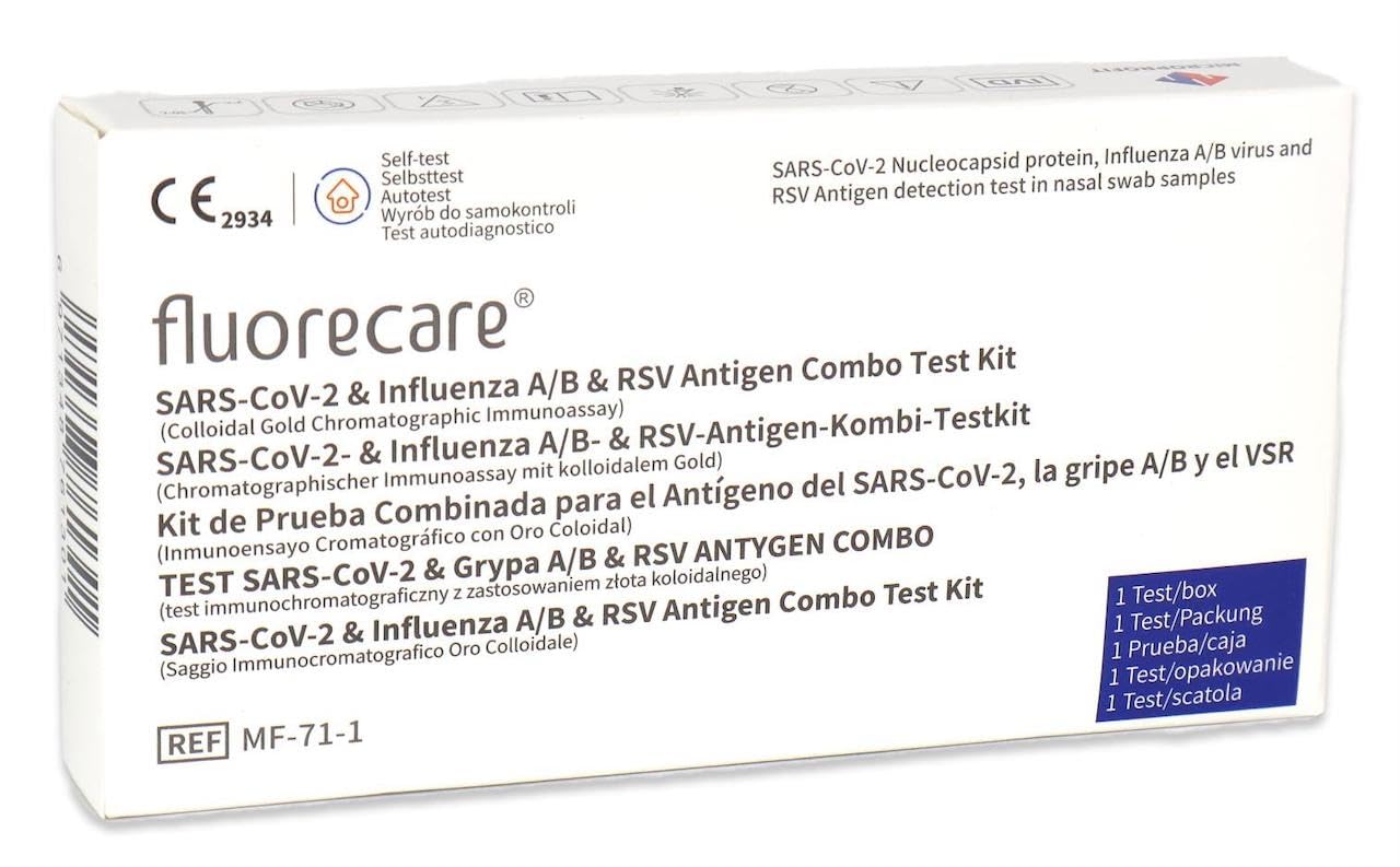 SARS-CoV-2, Influenza A/B & RSV Combo-Schnelltest, Corona schnelltest Angebot bei HelloDeals