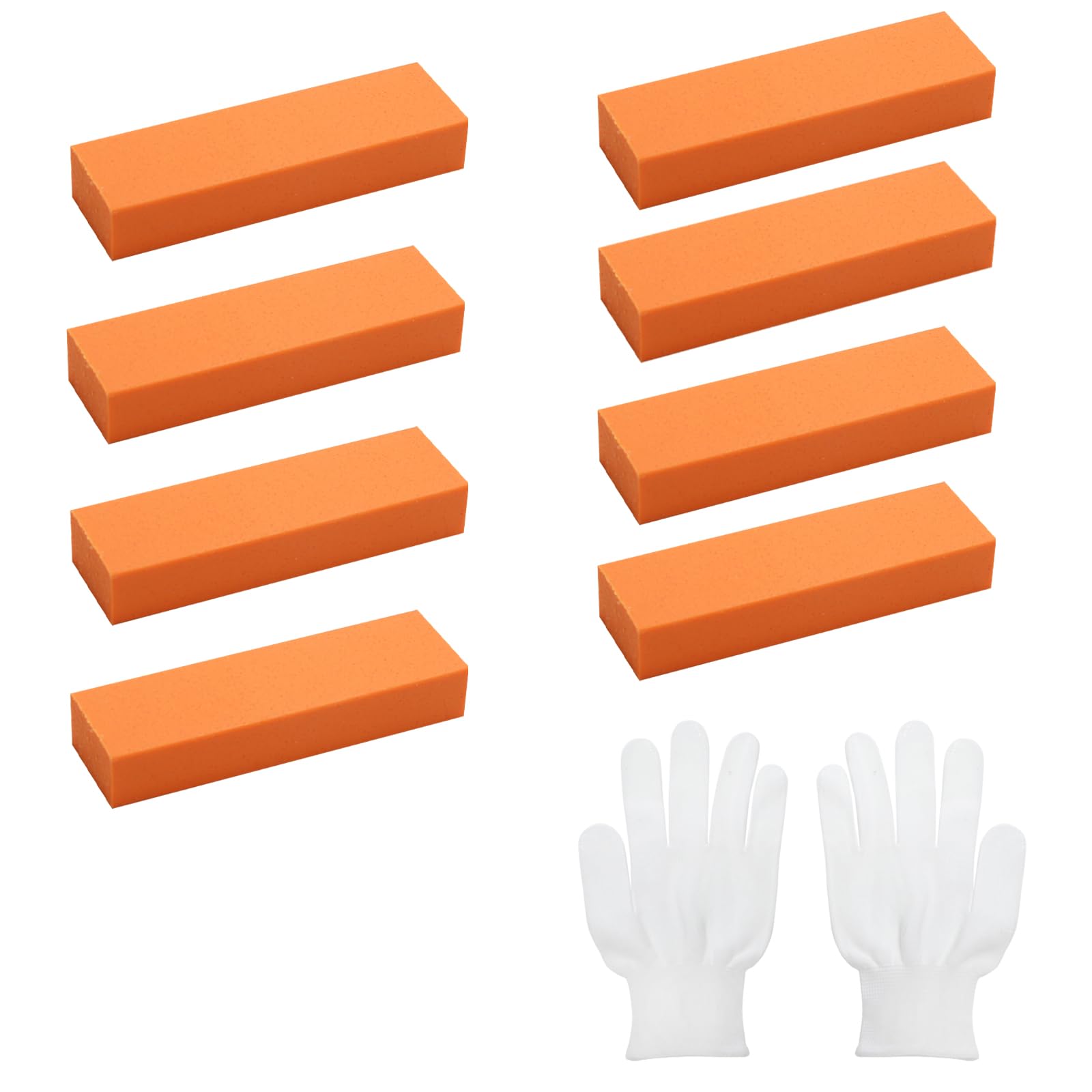 Kalk Radiergummi Edelstahl Reinigung - Kratzfreier Rostentferner Gummi für Küche Bad Glas - Wiederverwendbarer Kalk Radierer für Spüle Topf Wasserhahn Angebot bei HelloDeals