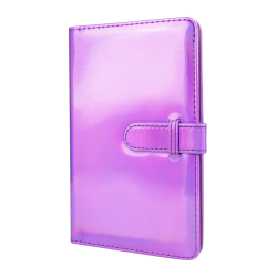 Fotoalbum mit 96 Taschen - Photo Album für Fuji Instax Mini 12/11/9/8 /90/25/40/ Mini EVO/Mini Link Drucker, Snap PIC-300, Kodak Mini 3-Zoll-Film - Strahlendes Lila 96 pockets Laser Violett Angebot bei HelloDeals