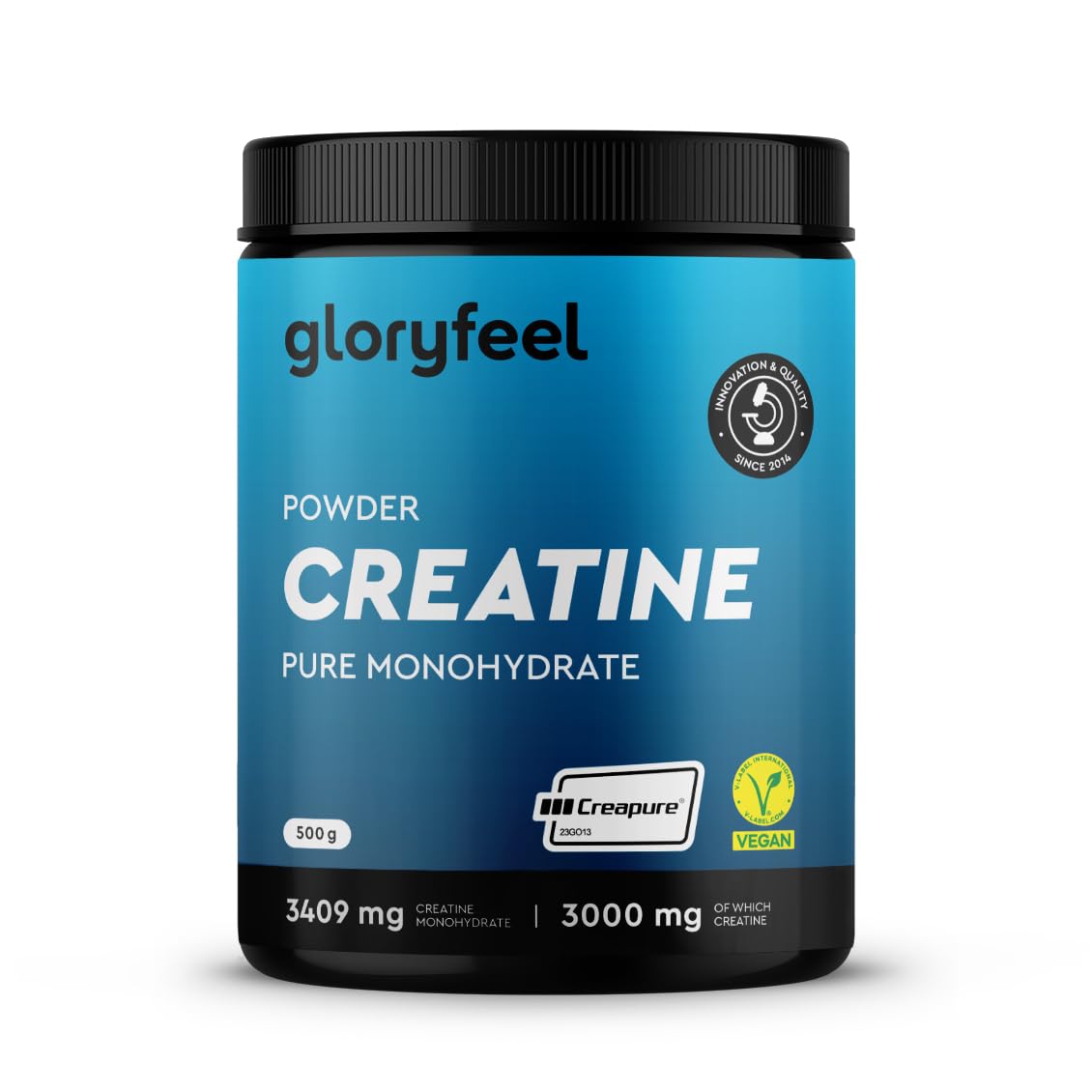 Creatin Monohydrat 500g (Creapure®) - 99,99% reines Mikronisiertes Pulver - 146 Portionen Kreatin Monohydrat - Premium Rohstoff aus Deutschland - Laborgeprüft in Deutschland hergestellt Angebot bei HelloDeals