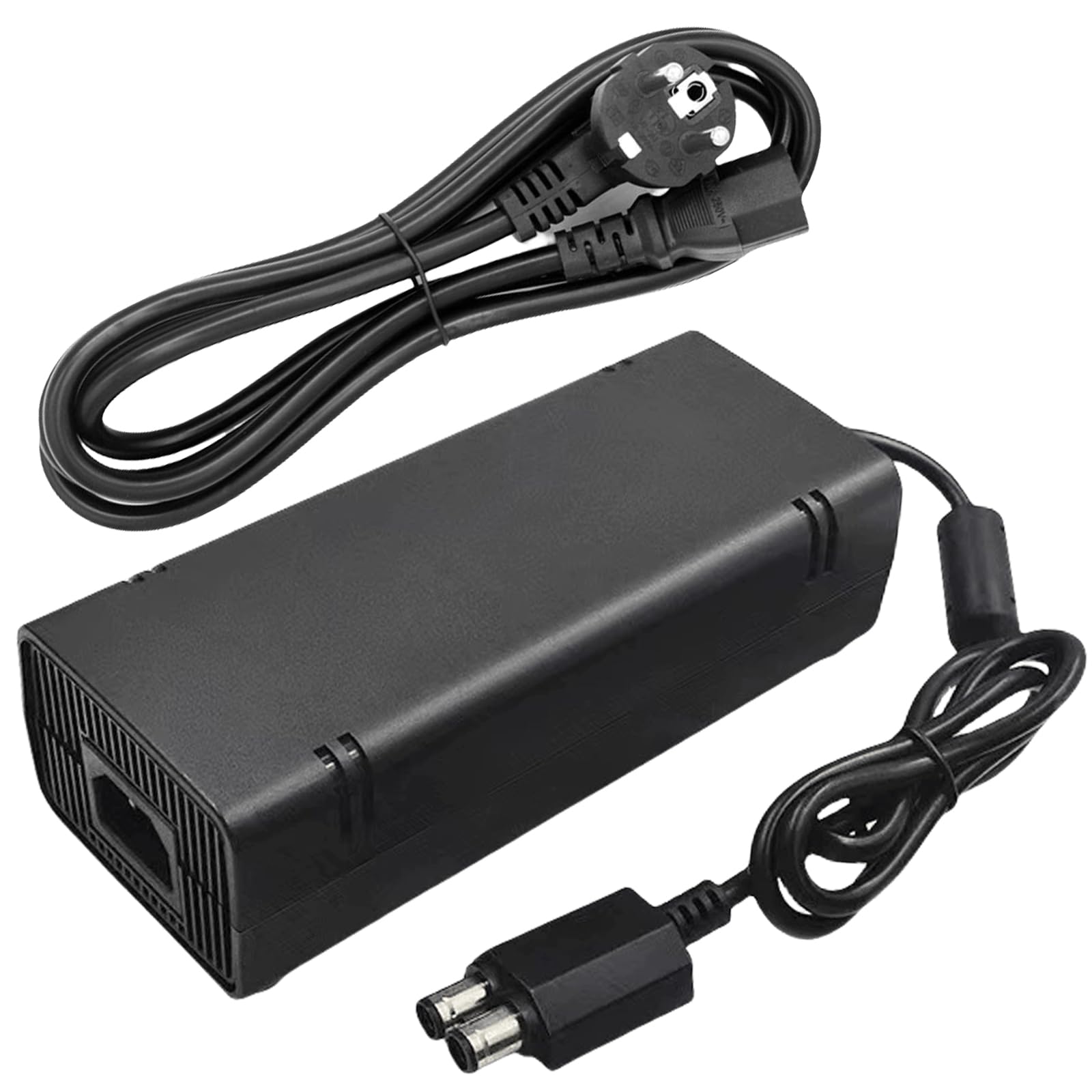 135w Stromkabel Für Xbox 360 Slim, 110-220v Netzteil Ladegerät Ladekabel, Netzteil Mit Stromkabel, Universal Netzteil Netzteilkabel Kabel Für Xbox 360 Slim, Ersatz Für De-X360-3206 Angebot bei HelloDeals
