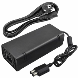 135w Stromkabel Für Xbox 360 Slim, 110-220v Netzteil Ladegerät Ladekabel, Netzteil Mit Stromkabel, Universal Netzteil Netzteilkabel Kabel Für Xbox 360 Slim, Ersatz Für De-X360-3206 Angebot bei HelloDeals