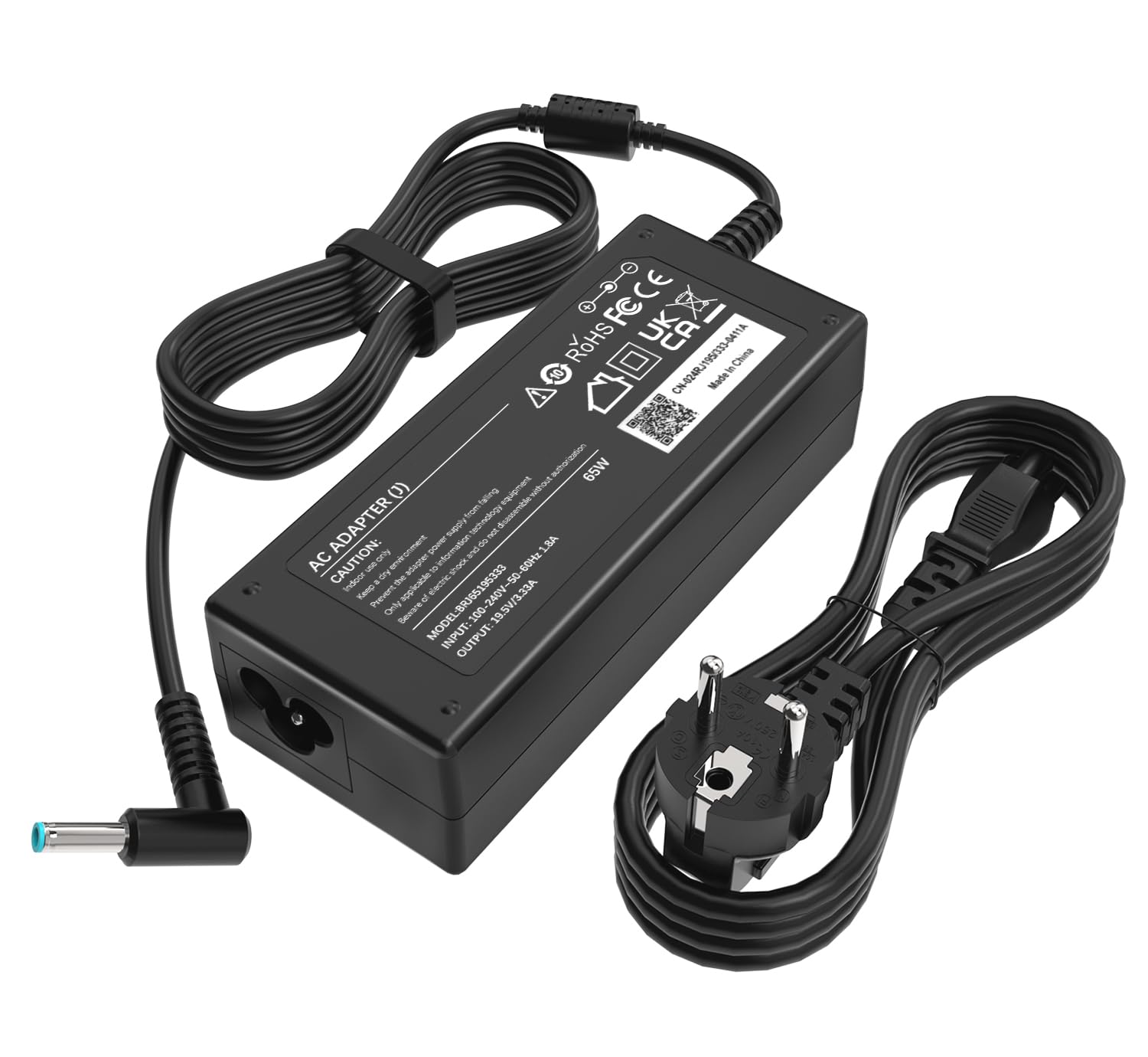 65W Laptop Ladekabel Netzteil Kompatibel für HP Elitebook 840 850 G3 G4 G5 Probook 430 440 450 G3 G4 G5 G6 G7 Pavilion x360 11 13 15 Envy Spectre 741727-001 710412-001 Charger Adapter Ladegerät 65W 4,5x3,0mm Angebot bei HelloDeals