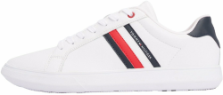 Tommy Hilfiger Herren Cupsole Sneaker Essential Leather Cupsole Low Top 43 EU Weiß Angebot bei HelloDeals