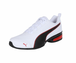 Puma Unisex Leader Vt SlLaufschuhe 46 EU Puma White Puma Black Flame Scarlet 1 Angebot bei HelloDeals