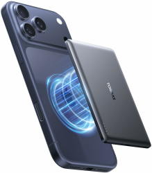 TORRAS MiniMag Ultra Slim Powerbank für Magsafe, 18W Schnellladen 5000mAh Magnetische Powerbank Klein, Wireless Externe Akkupack mit USB-C-Kabel für iPhone 17 Pro Max/Air/16/15/14/13/12, Grau Titan. Gray Angebot bei HelloDeals