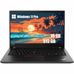 Lenovo Thinkpad T14 (Gen 1) Touchscreen Laptop, 14" FHD Business Notebook, Intel Core i5-10210U, 16GB DDR4 RAM, 512GB SSD, Windows 11 Pro (Generalüberholt) Angebot bei HelloDeals