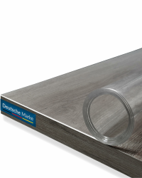 TEXMAXX Tischfolie transparent 2mm mit gerader Kante/Tischschutz transparent versch. Größen und Wunschmaß/Tisch Schutzfolie transparent/Folie für Tisch aus PVC – 90 cm x 160 cm 160.0 Zentimeter 90.0 Zentimeter Angebot bei HelloDeals