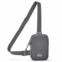Johnny Urban Brusttasche Herren & Damen - Arthur - Sling Bag mit verstellbarem Gurt für Freizeit, Festival, Urlaub - Umhängetasche mit Platz für Handy, Schlüssel, Geldbörse Dunkelgrau Angebot bei HelloDeals