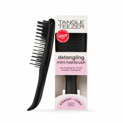 Tangle Teezer Ultimate Detangler Klein– Für Nasses & Trockenes Haar – Entwirrungsbürste für Alle Haartypen – Perfekte Haarbürste für Kinder & auf Reisen – Schwarz Angebot bei HelloDeals