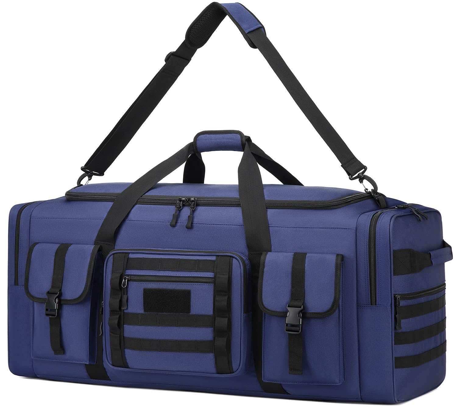 135L XXL Reisetasche Handgepäck Herren große Sporttasche mit Schuhfach & Isolierte Tasche für Training Weekender Sauna (Blau) Angebot bei HelloDeals