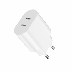 USB C Ladegerät, 20W Netzteil Stecker Adapter für iPhone 17/17 Pro/17 Pro Max/17 Air/16 15 14 13 12 11 Pro Max Plus/SE/XR/X/XS, 2-Port USBC Ladestecker Netzstecker Ladeadapter Charger Schnellladegerät Medium Angebot bei HelloDeals