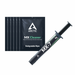 ARCTIC MX-7 (4 g, inkl. MX-Cleaner) - Ultimate Performance Wärmeleitpaste für CPU, Konsolen, Grafikkarten, Laptops, sehr hohe Wärmeleitfähigkeit, Lange Haltbarkeit, Nicht leitend, Nicht kapazitiv Angebot bei HelloDeals