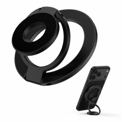 Handy Ring Halterung Magnetisch für MagSafe Ring Stand für iPhone 17 Pro 16e 15 14 13 12, MagSafe Ringhalter Ständer Handy Griff Halter Fingerhalter für Samsung S25 Ultra S24 S23 S22 A16 A17 A56 A55 Angebot bei HelloDeals