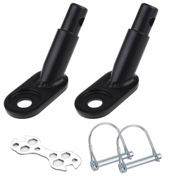 2 Stück Fahrradanhänger Kupplung mit Sicherungsstift - Robuste Anhängerkupplung für Fahrrad-Kinderanhänger, Lastenanhänger & Kinderwagen Angebot bei HelloDeals