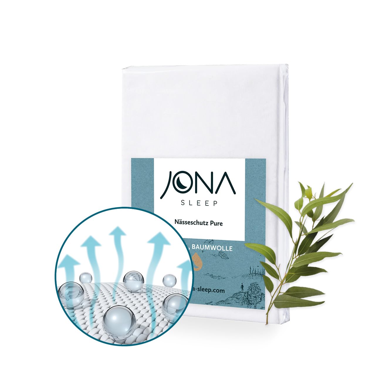 Matratzenschoner 180x200 cm - Wasserdicht, Atmungsaktiv & Geräuschlos - Matratzenschutz wie Spannbettlaken, hautfreundlicher Nässeschutz | Oeko-Tex 100 180 x 200 cm Angebot bei HelloDeals