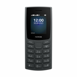 Nokia 110 Feature Phone mit integriertem MP3-Player, rückwärtiger Kamera, langlebigem Akku und Diktiergerät - Charcoal Angebot bei HelloDeals