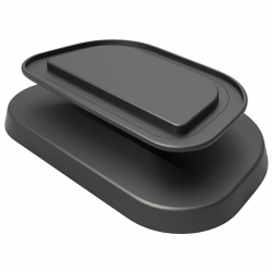 Ständer für Echo Show 8 3.Gen, Verstellbare Halterung mit Kippfunktion und rutschfeste Tischständer 360-Grad-Schwenker verstellbare Magnethalterung kompatibel mit Show 8 & iPhone Models(Schwarz) Angebot bei HelloDeals