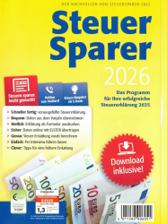 STEUERSPARER 2026 von LIDL für Steuererklärung 2025 am PC ELSTER klar Strukturiertes Steuerprogramm Download Code Inklusive (CD-Rom & Download) Steuersparer *NEU&OVP* Angebot bei HelloDeals