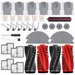 37 Stück für Roborock Saros 10 Reinigungszubehör, inkl. 6 Flach-Duftstein, 4 Hauptbürsten, 6 Staubbeutel, 4 Filter & mehr Saros 10 Zubehörsatz 37 Stück Angebot bei HelloDeals