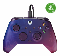Turtle Beach Rematch Advanced Purple Fade Wired Gaming Controller - Lizenziert für Xbox Series X, S, Xbox One und Windows PC, mit zuweisbaren Tasten und Rumble-Feature-Motoren Angebot bei HelloDeals