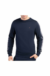 Tommy Hilfiger Herren Track Top HWK Um0um02878 Schwere Strickwaren (1er Pack) S Blau (Navy Blazer) Angebot bei HelloDeals
