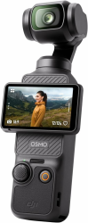 DJI Osmo Pocket 3 Bundle, vlog Kamera 4K mit 1-Zoll-CMOS und 4K/120 fps Video, 3-Achsen-Stabilisierung, digital Kamera, schnelles Scharfstellen (Osmo Pocket 3) Angebot bei HelloDeals