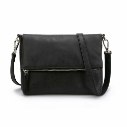 Gladdon Umhängetasche damen,Schultertasche mit Reißverschluss, Crossbody Tasche, Leder Handtasche Klein, Daypack…… Schwarz Neu Angebot bei HelloDeals