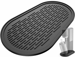 Exklusives Silikonmatte kompatibel mit SodaStream E-Duo und Duo, perfektes Abtropfmatte Silikon, rutschfest, Stabil, Tropfmatte, Zubehör für Sodastream (Für E-Duo/Duo) Standard Angebot bei HelloDeals