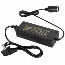 Spannungswandler 230v auf 12v, KFZ Netzadapter 10A 120W, Adapter Zigarettenanzünder Steckdose, Spannungswandler AC auf DC 230V auf 12V, Netzteil Adapter für Kühlbox, Autostaubsauger Angebot bei HelloDeals