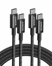 Anker USB C Kabel, [2 Stück 1,8m] 100W Ladekabel USB C, USB C auf USB C Kabel für iPhone 17/16/15 Serie, Samsung Galaxy S24/S23/S22, MacBook Pro/Air, iPad Pro/Air, Pixel Switch LG und mehr Angebot bei HelloDeals