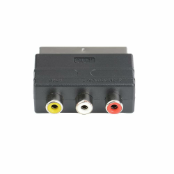 3RCA Weibliche zu RGB SCART Plug Männlich Adapter Konverter Kompatibel für PS4 TV DVD VCR Angebot bei HelloDeals