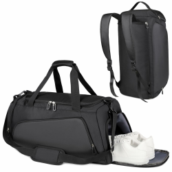 Cozary Sporttasche mit Schuhfach & Nassfach - Große Sporttasche Herren/Damen für Gym, Reisen, Camping | wasserdichte Schwimmtasche Angebot bei HelloDeals