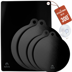 Herdabdeckung Induktionsfeld, Induktionsmatte - 5-Teile Set, bis 300°C beständig - Abdeckung Induktionskochfeld Schutzmatte, Induktionsschutzmatte Herdplatte Induktion Schutz - leicht zu reinigen Angebot bei HelloDeals