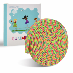 Gummitwist Kinder Set, DealKits Gummi Rubber Twist Spiel Hüpfgummi Gummiband Springseil 4M mit Anleitung, Kinderspiel Gartenspiele Pausenspiel, Einschulung Geschenk für Mädchen & Junge ab 5 Jahren Angebot bei HelloDeals