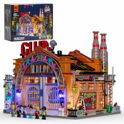 Funwhole Fabrikhaus-der-Musik Beleuchtung Klemmbausteine Haus, City Straßenfusion Modular Building, 2654 Pcs, Spielzeug-Geschenk für Musikliebhaber & Street-Culture-Fans, F9068 Angebot bei HelloDeals