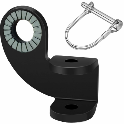 Fahrradanhängerkupplung, Fahrrad, Edelstahl, 12,2 mm, Kupplung, kompatibel mit Burley-Anhänger-Adapter, Ersatzanschluss an Haustier-Kinderwagen (90°-Kupplung (1 Packung) Angebot bei HelloDeals
