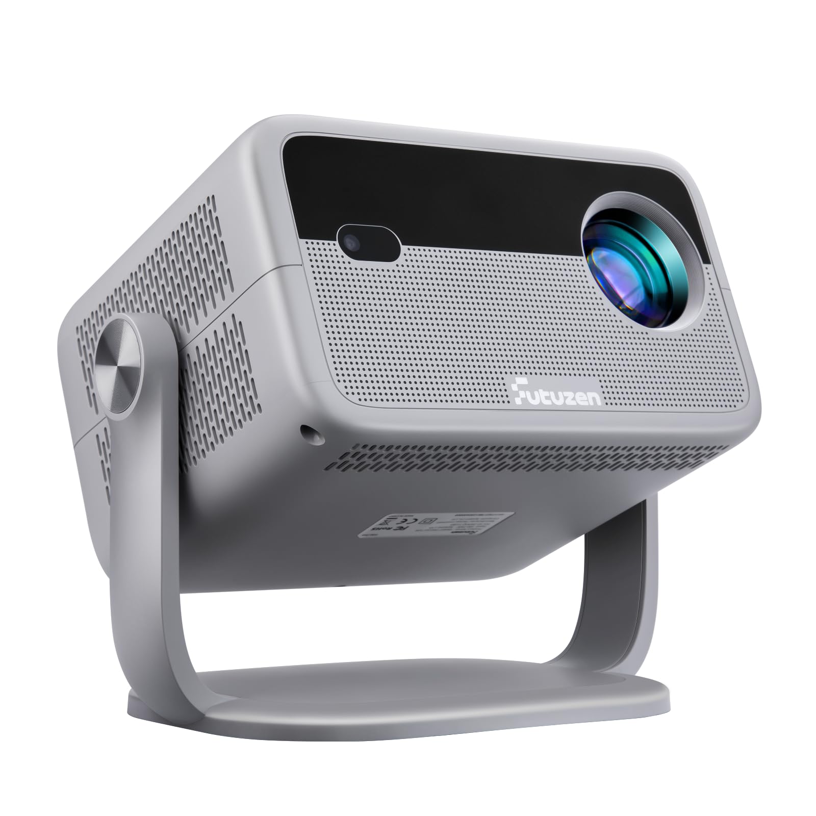 Beamer 4K 【Autofokus/Auto Trapezkorrektur Projektor】 600 ANSI WiFi6 Bluetooth5.2 360° Drehbarer Projector, FHD 1080P Video Beamer Heimkino/Sprachsteuerung Outdoor Handy Projektor Screen mirroring version Angebot bei HelloDeals