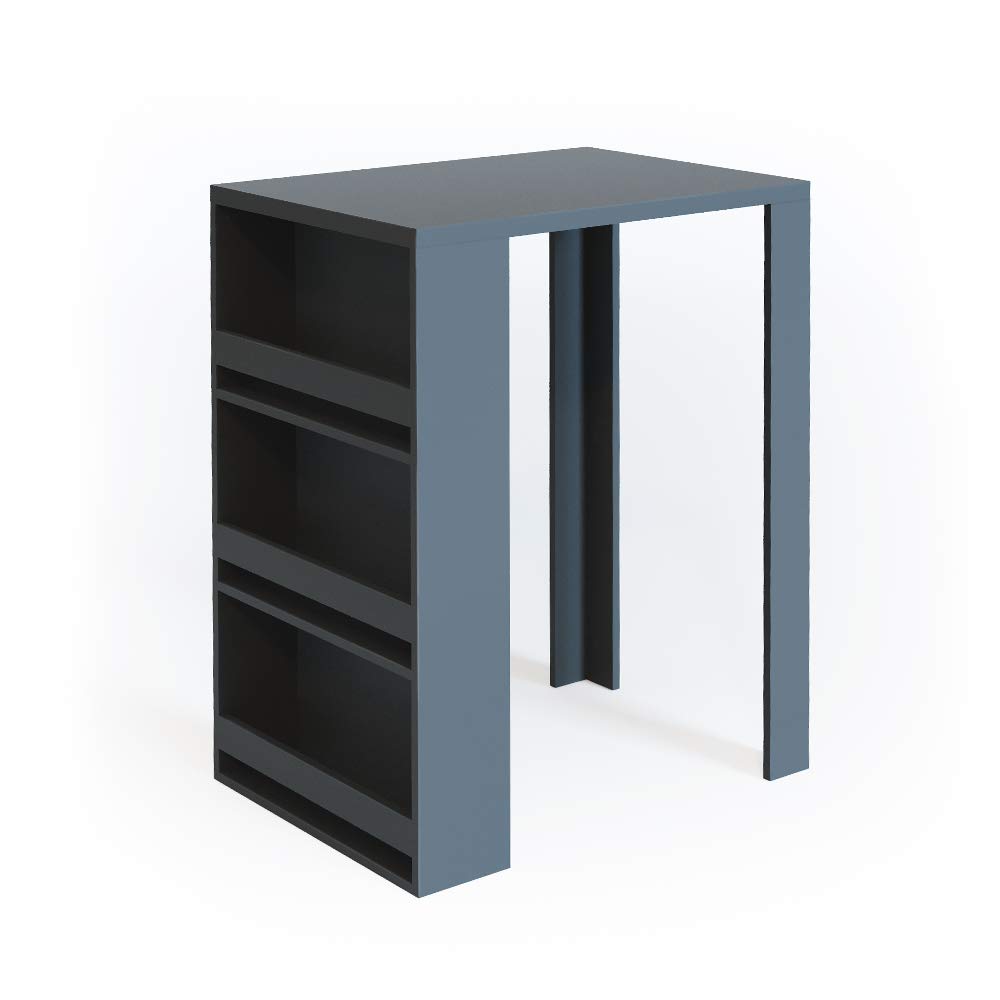 Vicco Bartisch, Bartresen für Esszimmer, Anthrazit, 57 x 80 cm Angebot bei HelloDeals