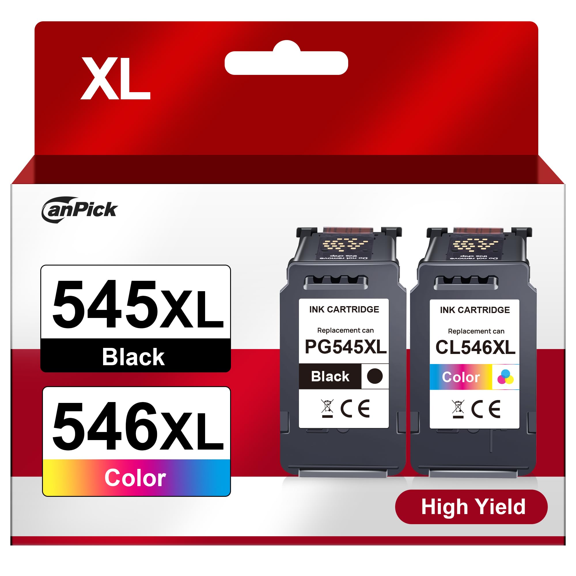 PG 545 CL 546 XL PG-545XL CL-546XL Multipack Ersatz für Canon Druckerpatrone 545 546 XL für Pixma MX495 TR4550 TR4551 MG2550s MG2555s TS3150 TS3151 TS3350 MG3050 MG3051 (1 Schwarz 1 Farbe) Angebot bei HelloDeals
