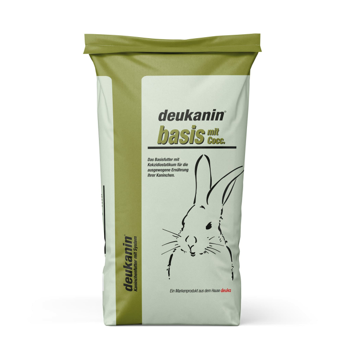 deukanin Basis 25 kg m. Cocc. | Kaninchenfutter | Ausgewogenes Basisfutter | schützt vor Darmparasiten | Alleinfuttermittel für Kaninchen Angebot bei HelloDeals