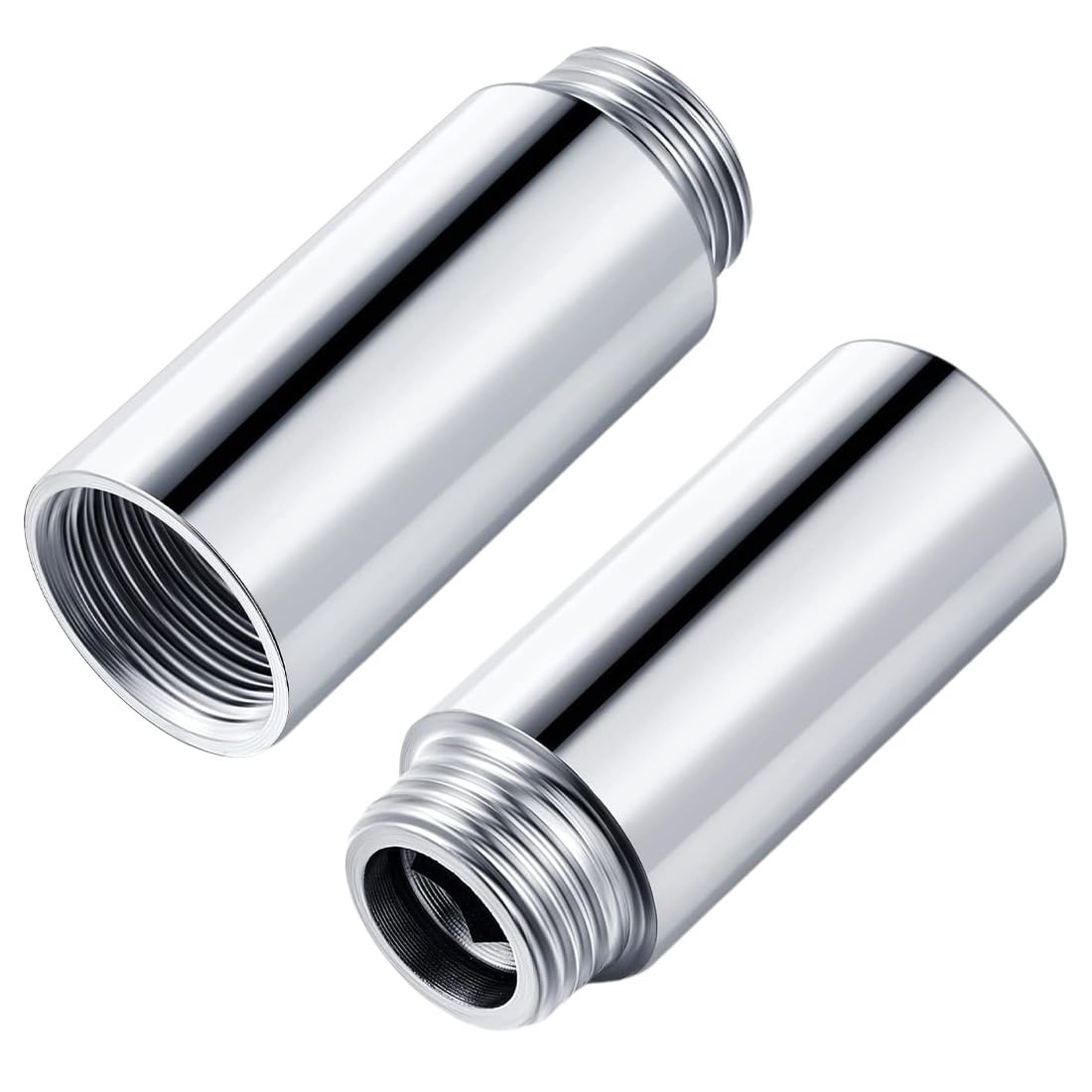 1 Stück Duschkopf Verlängerungsarm 5Cm Edelstahl Dusch Verlängerungsrohr Gewinde Duschverlängerungsrohr Gerade Duscharm Verlängerung Für Badzubehör Angebot bei HelloDeals