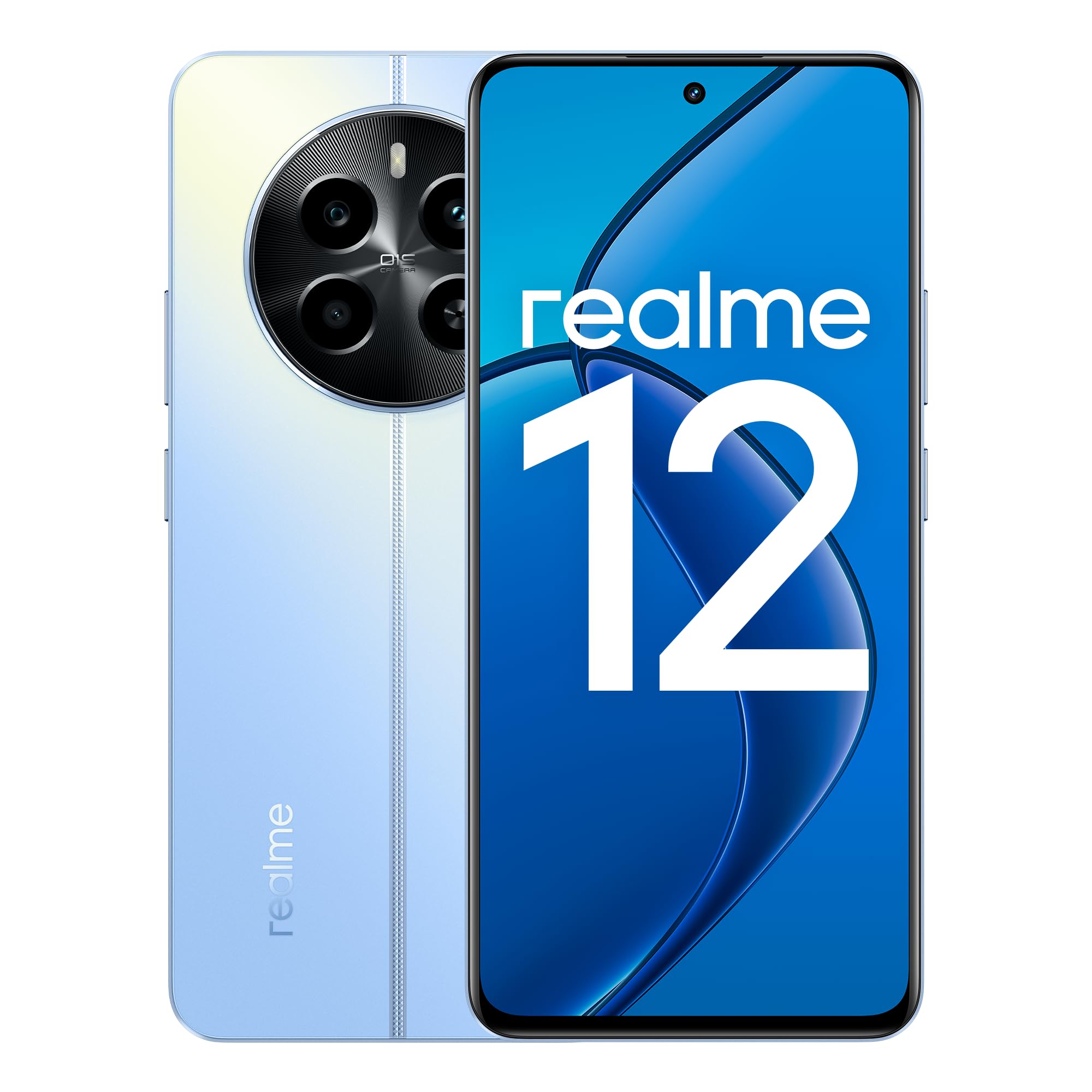 realme Smartphone 12 4G 8+128 GB, 67W SUPERVOOC Charge, Snapdragon 685 Chipset, 120Hz AMOLED FHD+ Display, Sony LYT-600 OIS Camera, 5000mAh Massive Battery, Skyline Blue(no Adapter) 12 4G 8+128 GB Blue Angebot bei HelloDeals