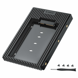 ORICO 2,5-Zoll-auf-3,5-Zoll festplatten Adapter, Konverter-Einbaurahmen Wechselrahmen für 2,5-Zoll-SATA-HDD oder -SSD von 7/9,5/12,5 mm (D2SS) Angebot bei HelloDeals