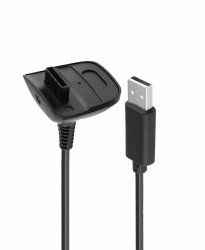 Adapter kompatibles Ladekabel für Xbox 360, drahtloses Controller USB-Ladekabel kompatibel mit Microsoft Xbox360 / Xbox 360 Slim drahtlosen Spielcontrollern 10FT Angebot bei HelloDeals