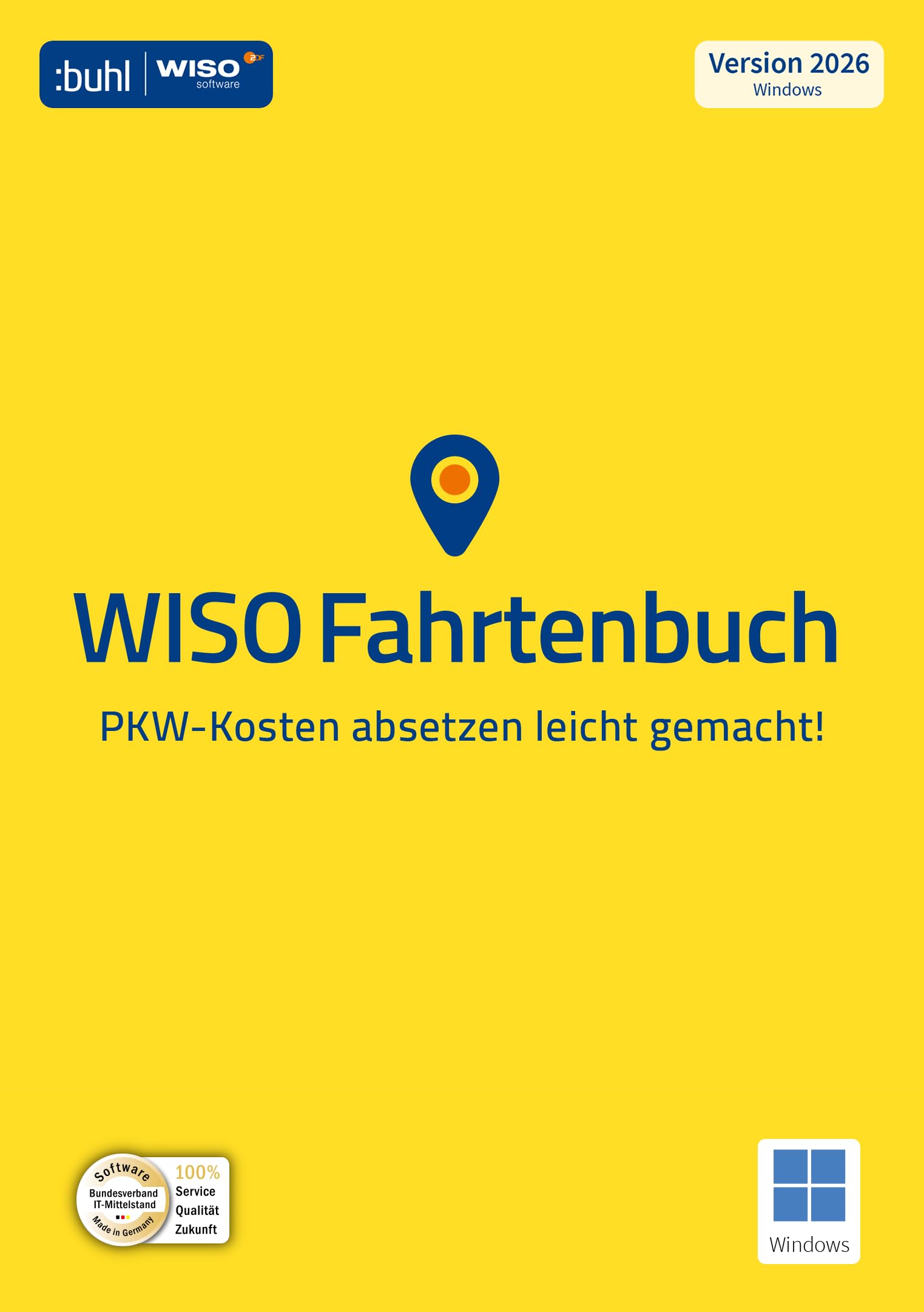 WISO Fahrtenbuch 2026 | 2026 | PC Aktivierungscode per Email Angebot bei HelloDeals