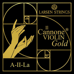 Larsen - Il Cannone Gold - A-Soloist Einzelsaite - 4/4 Violine - Multifilament-Fiber Nylonkern, Umwicklung Aluminium - Spannung 6,0 kg/13.2 lbs Angebot bei HelloDeals
