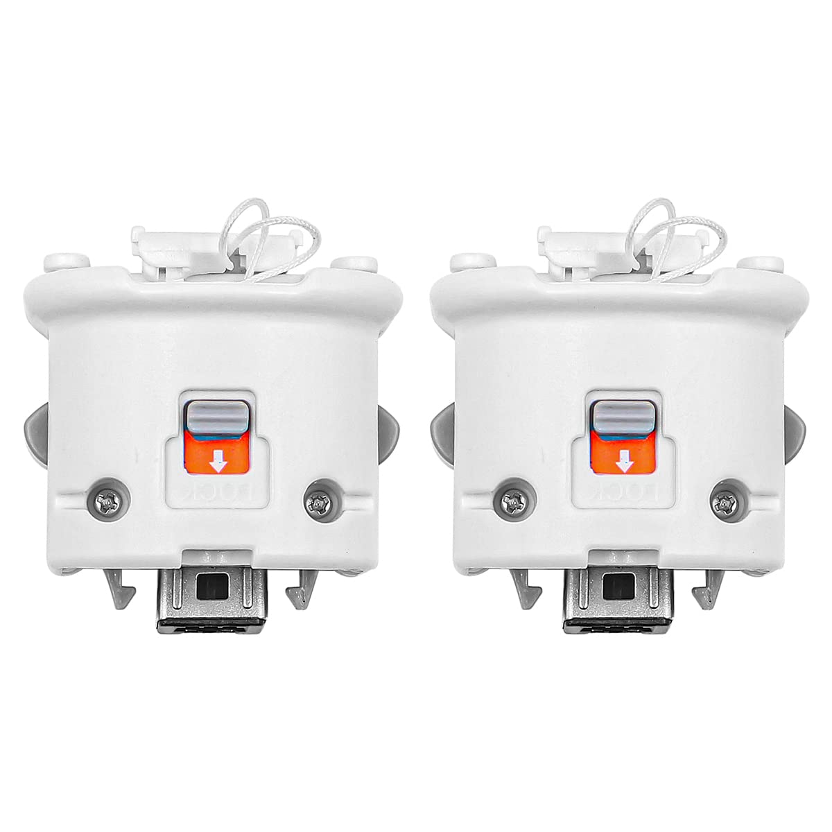 2 STÜCKE Motion Plus Adapter Accelerator Handle Sensator Externer Adapter für Wii-Fernbedienung Angebot bei HelloDeals