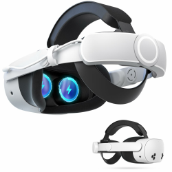 vr Akku-Kopfband für Quest 3S/Quest 3 Elite-Gurt mit 8000 mAh Schnelllade-Akkupack Balanced Strap für Quest 3S/Quest 3 Zubehör Angebot bei HelloDeals